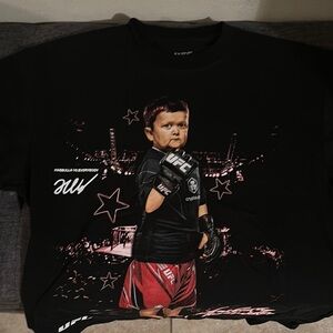UFC Graphic T-Shirt with Fighter Print